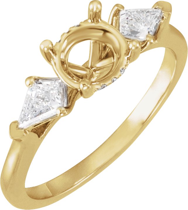Three-Stone Engagement Ring or Band