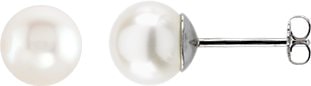 Pearl Stud Earrings