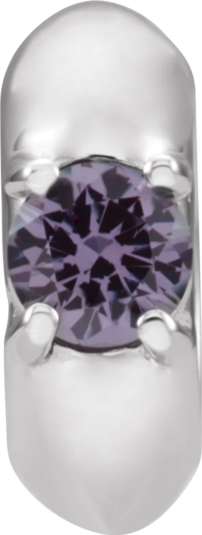 Birth of A Child® Imitation Birthstone Spacer Charm/Pendant