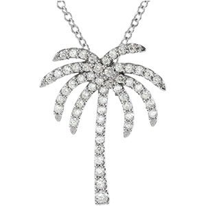 Palm Tree Necklace