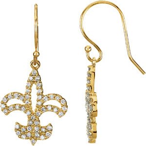Fleur-de-lis Earrings