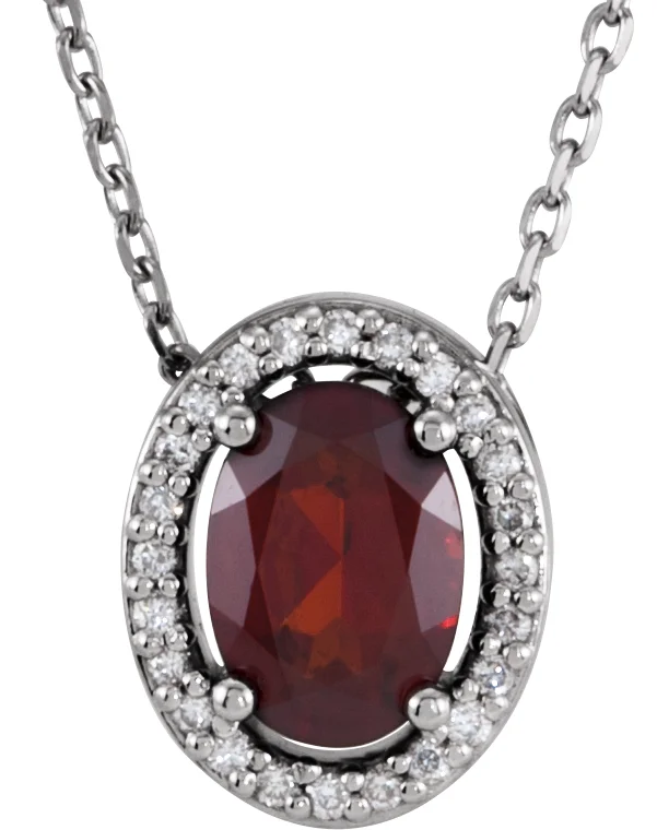 Halo-Style Necklace