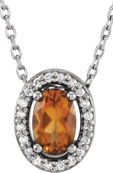 Halo-Style Necklace or Slide Pendant