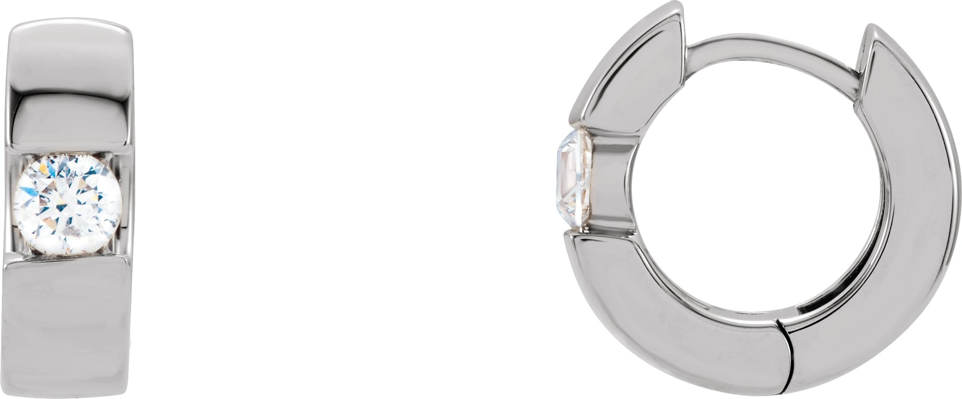 Hinged Hoop Earrings