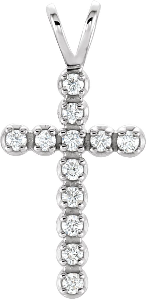Accented Cross Pendant