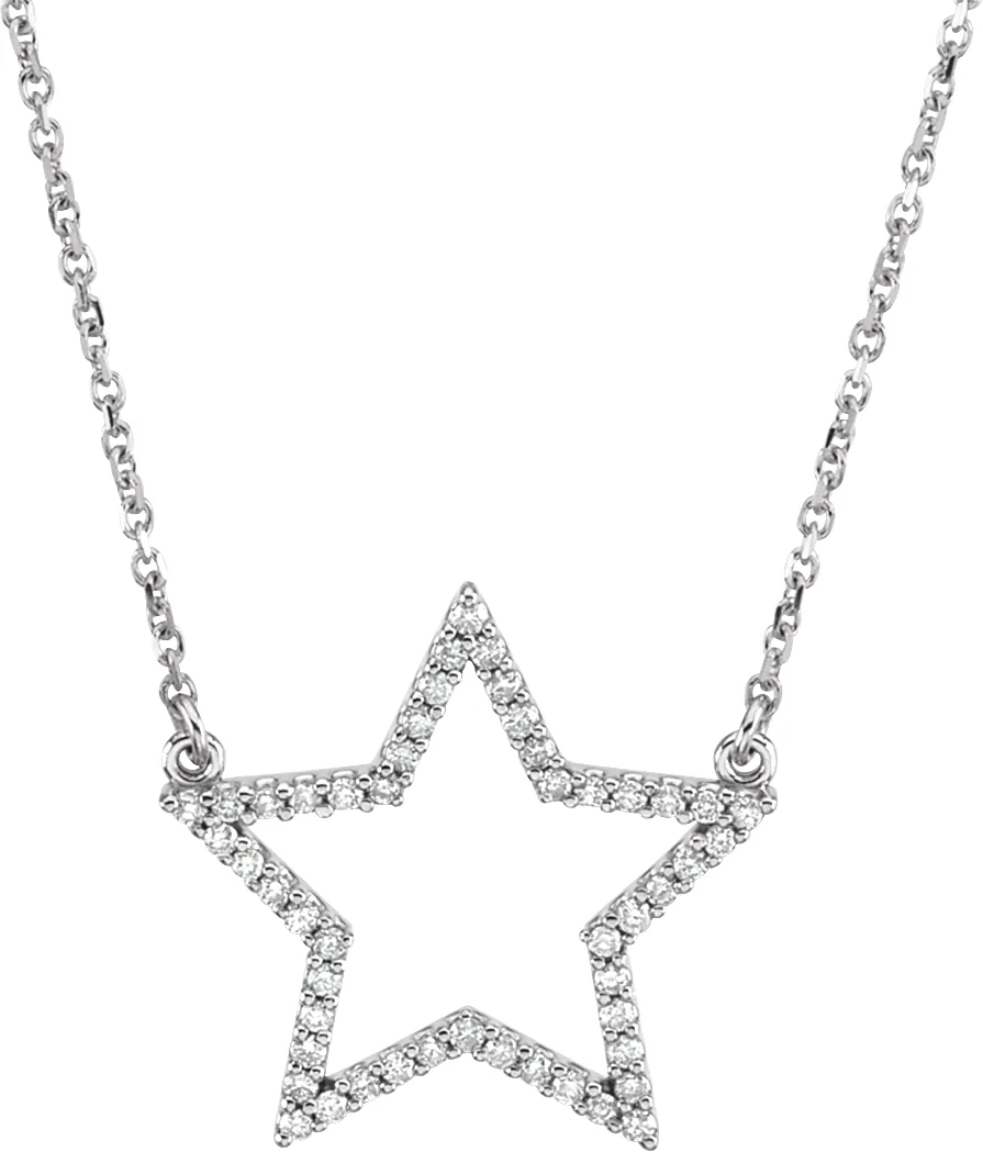 Accented Star Necklace