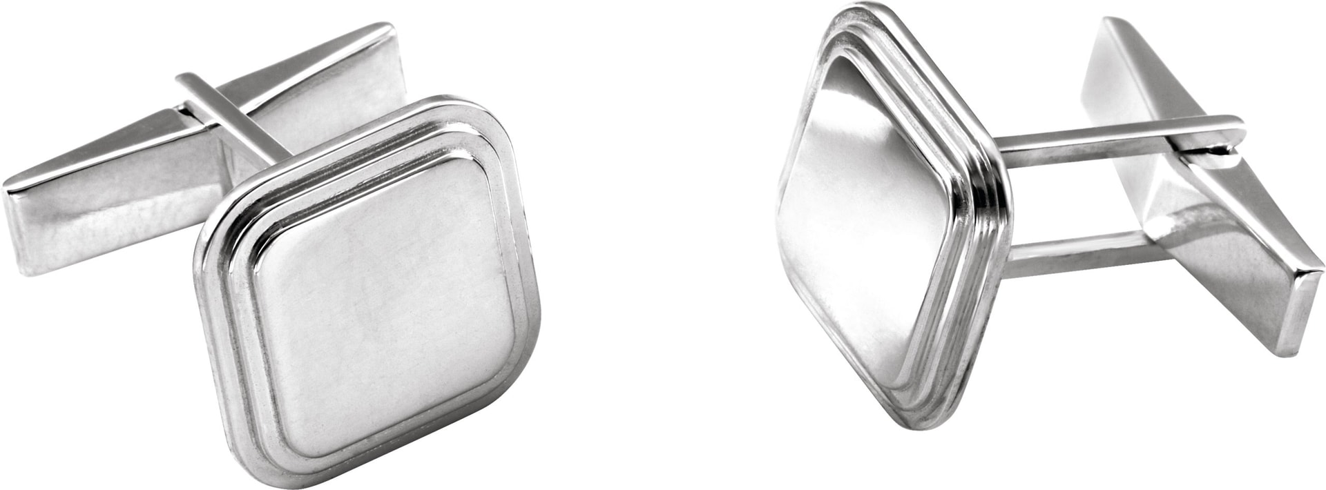 Posh Mommy® Engravable Cuff Links