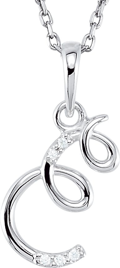 Initial Necklace or Pendant