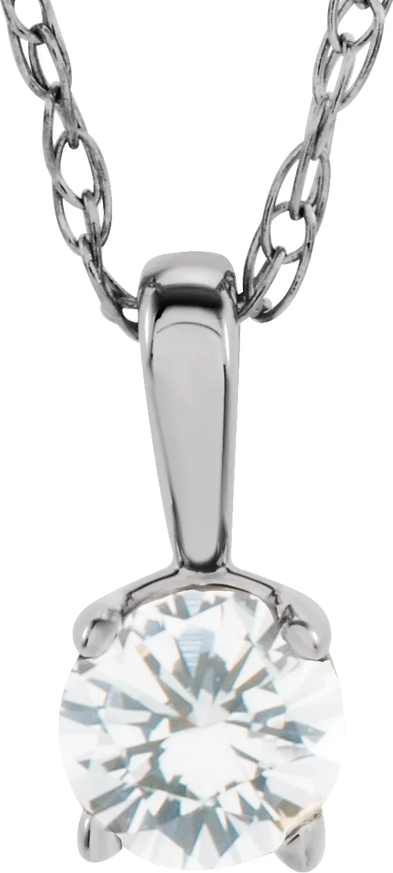 Youth Birthstone Necklace