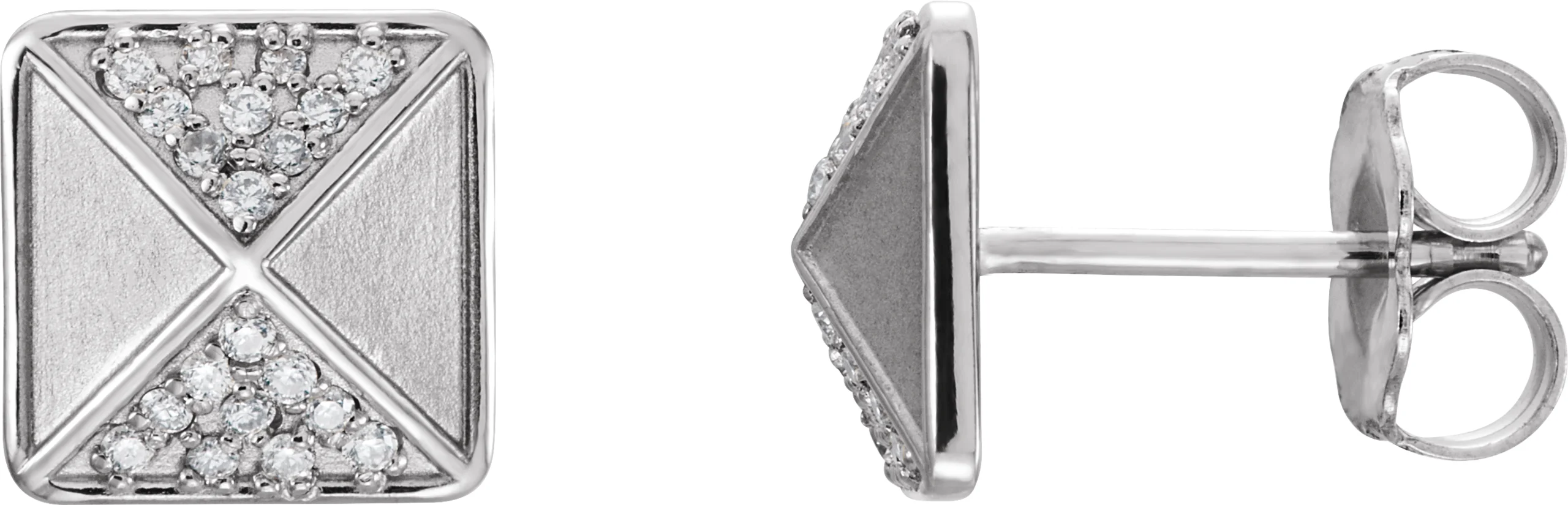 Pyramid Earrings