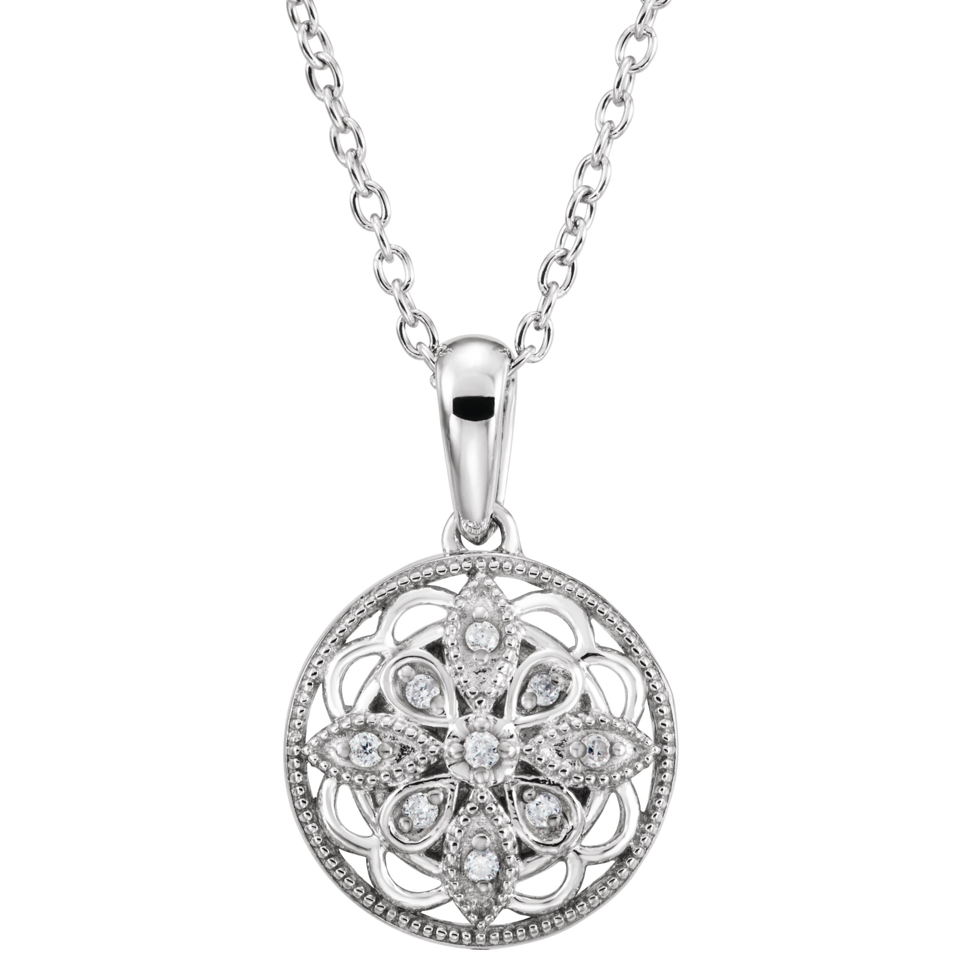 Granulated Filigree Necklace