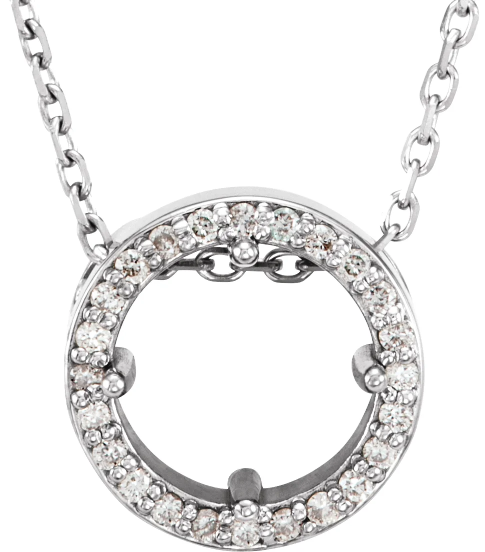 Halo-Style Necklace