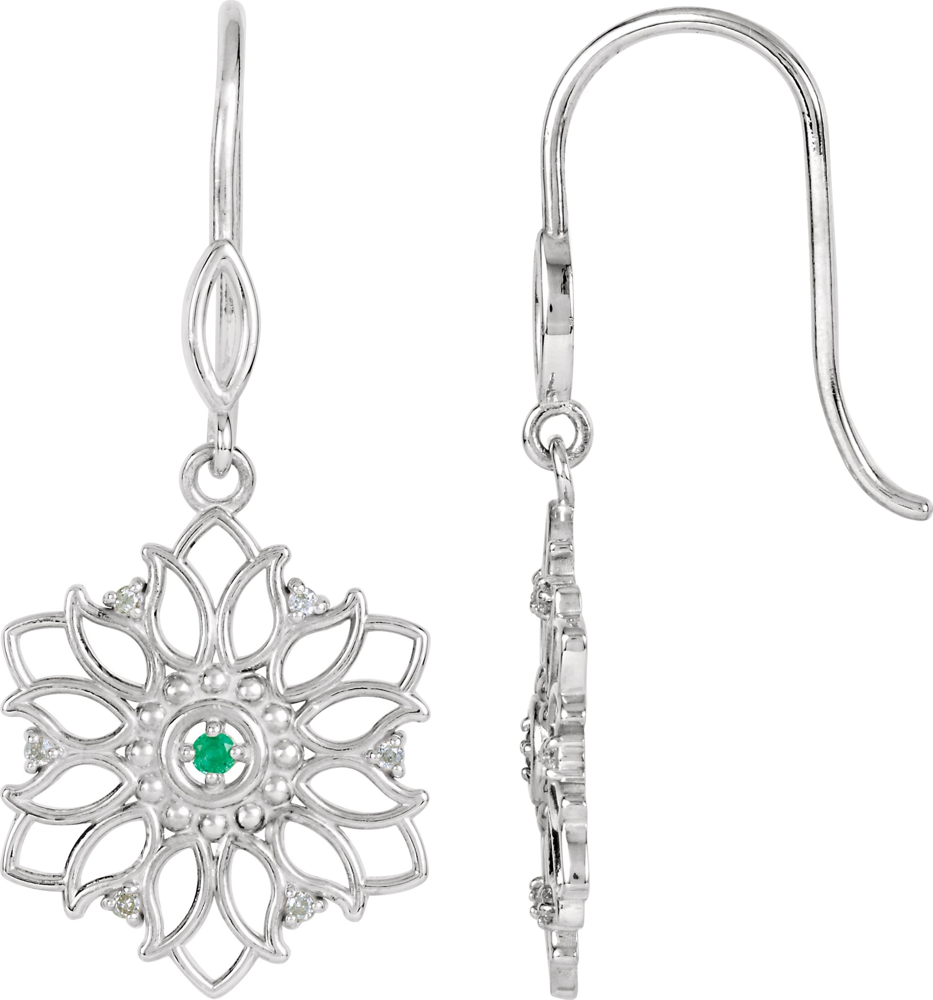 Accented Decorative Earrings