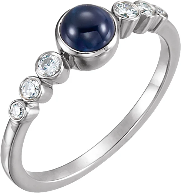 Bezel-Set Ring