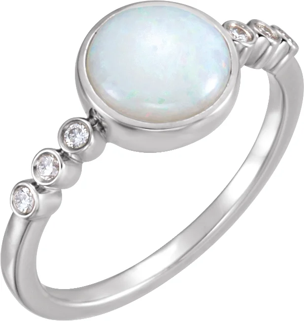 Bezel-Set Ring