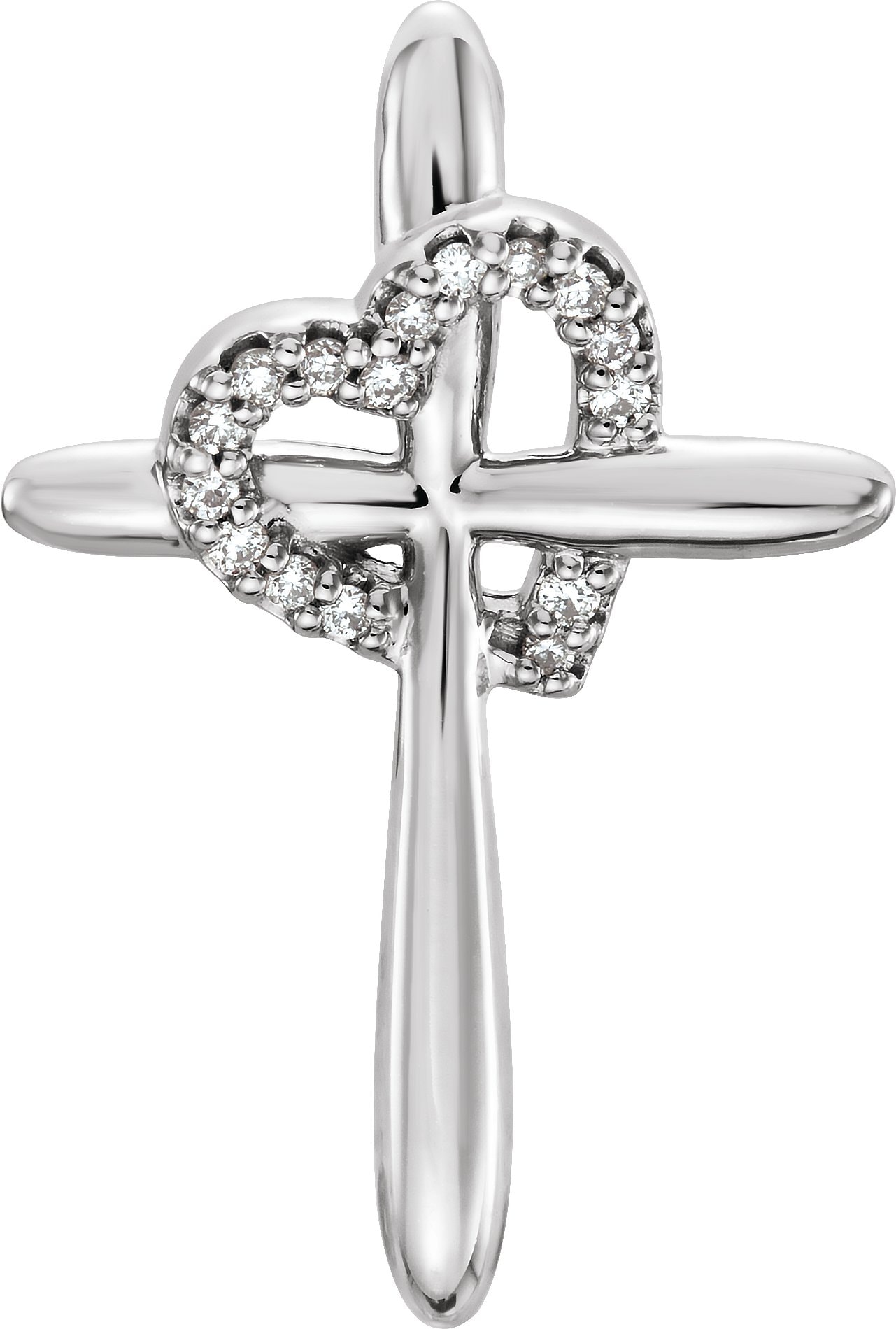Heart & Cross Pendant