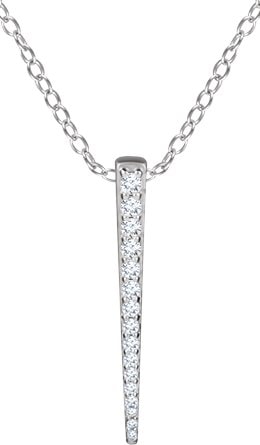 Graduated Bar Necklace