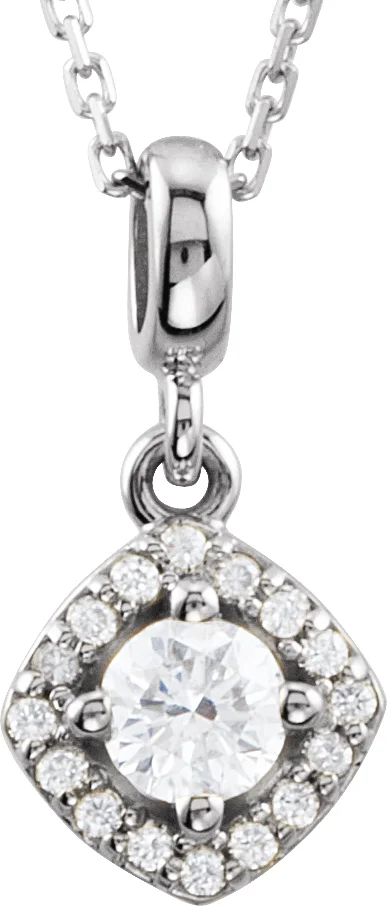 Halo-Style Necklace