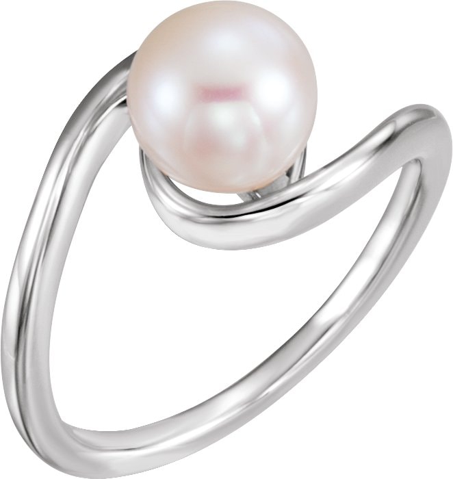 Pearl Freeform Ring