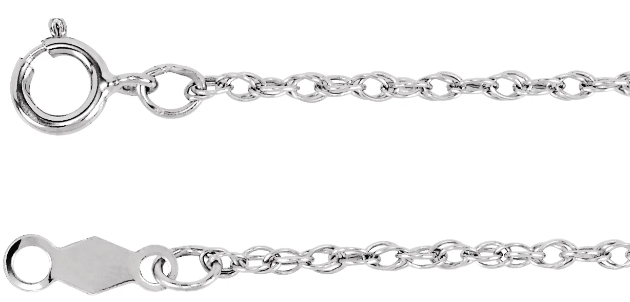 1.25 mm Rope Chain