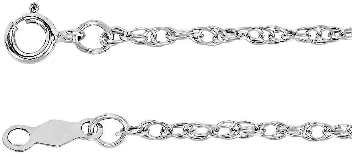 1.25 mm Rope Chain