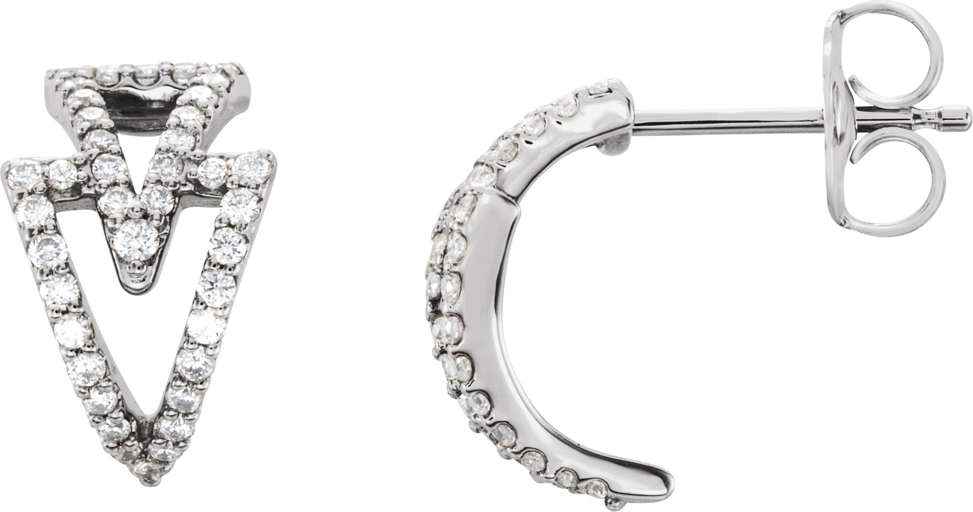 Geometric Hoop Earrings