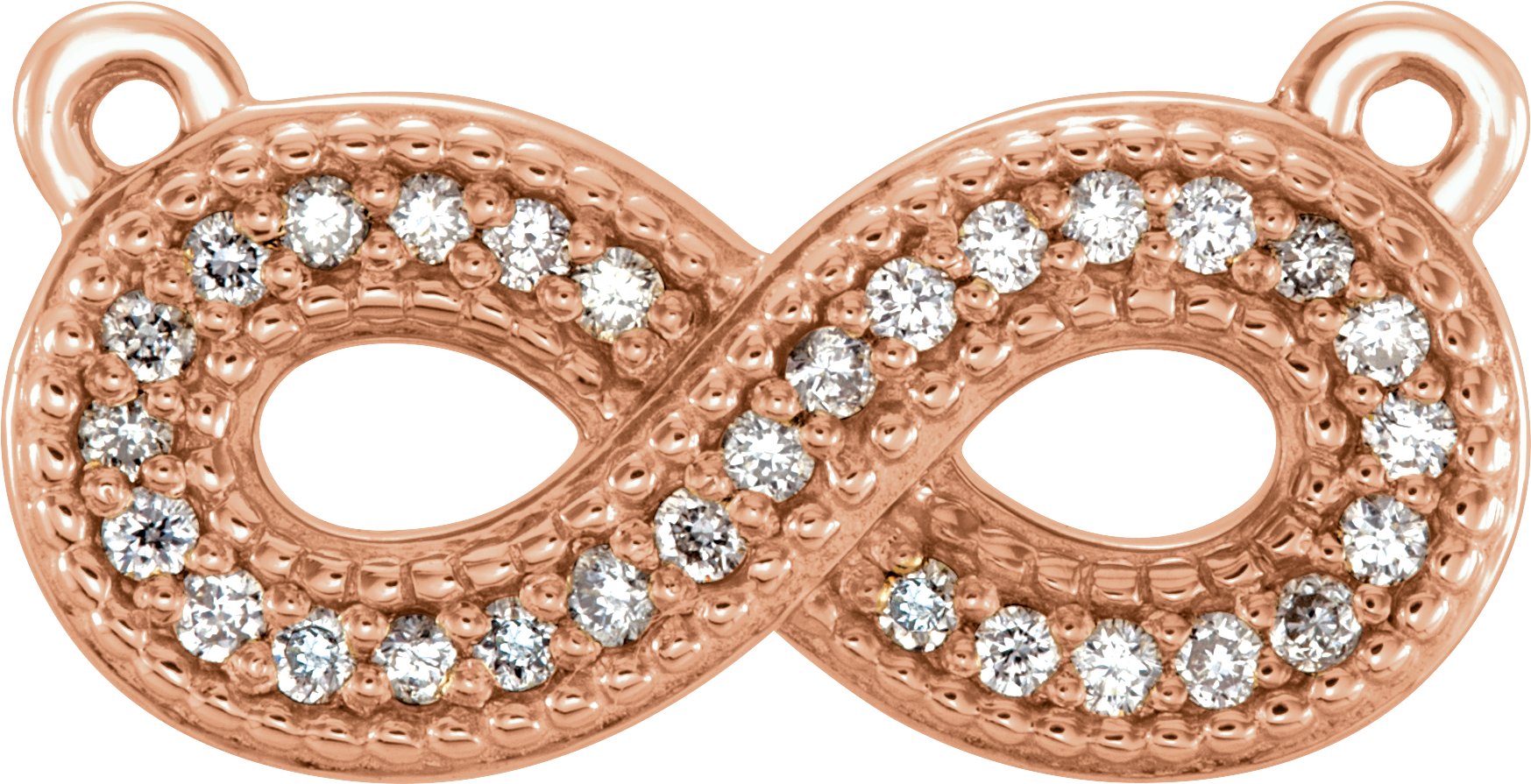 Infinity-Inspired Necklace or Center