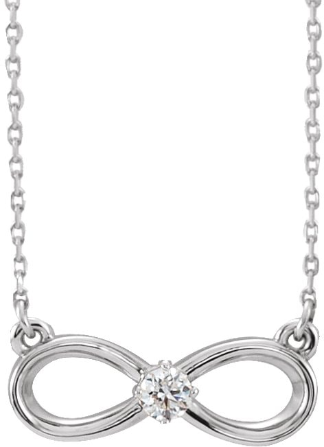 Infinity-Inspired Necklace or Center