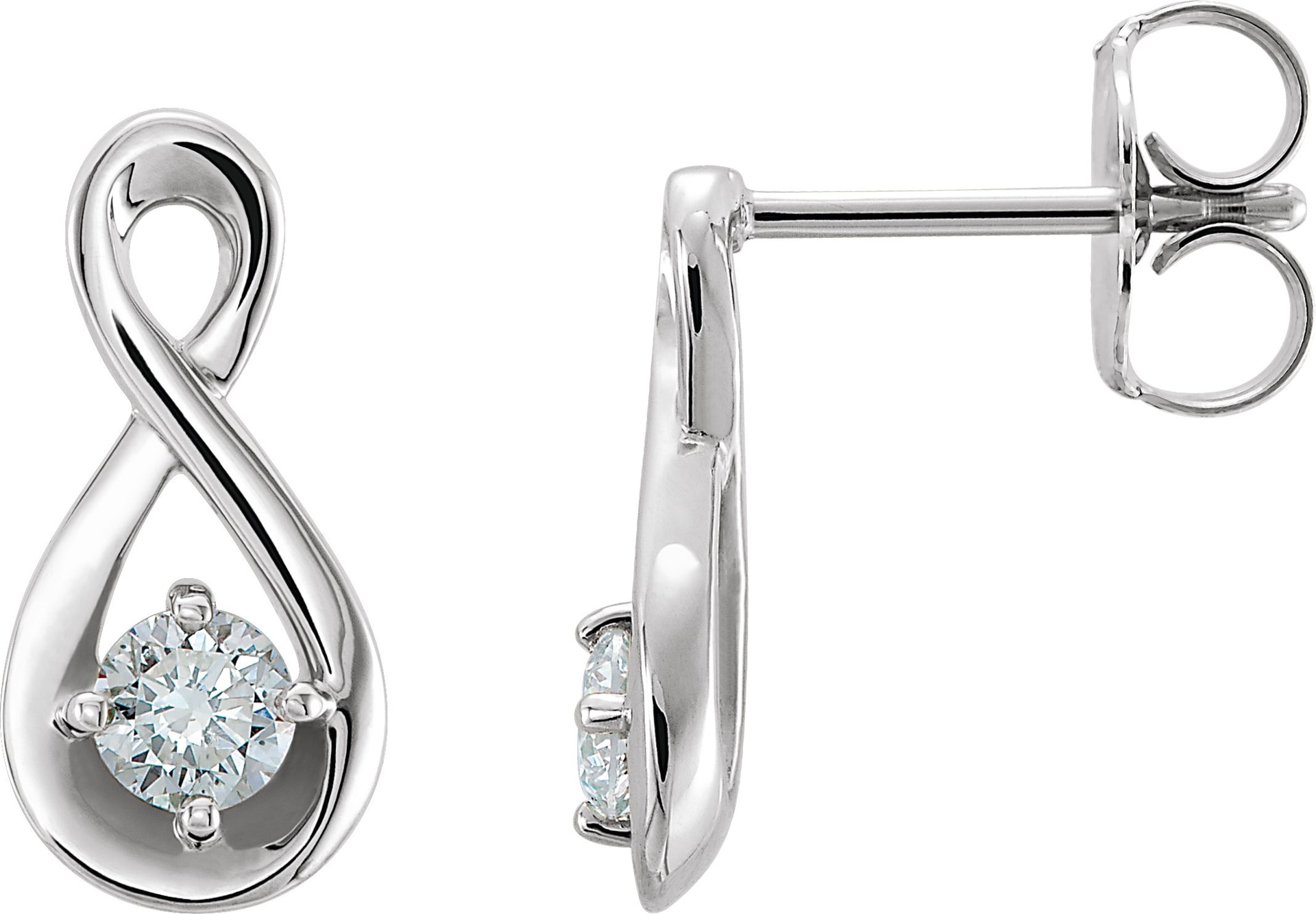 Infinity-Inspired Earrings