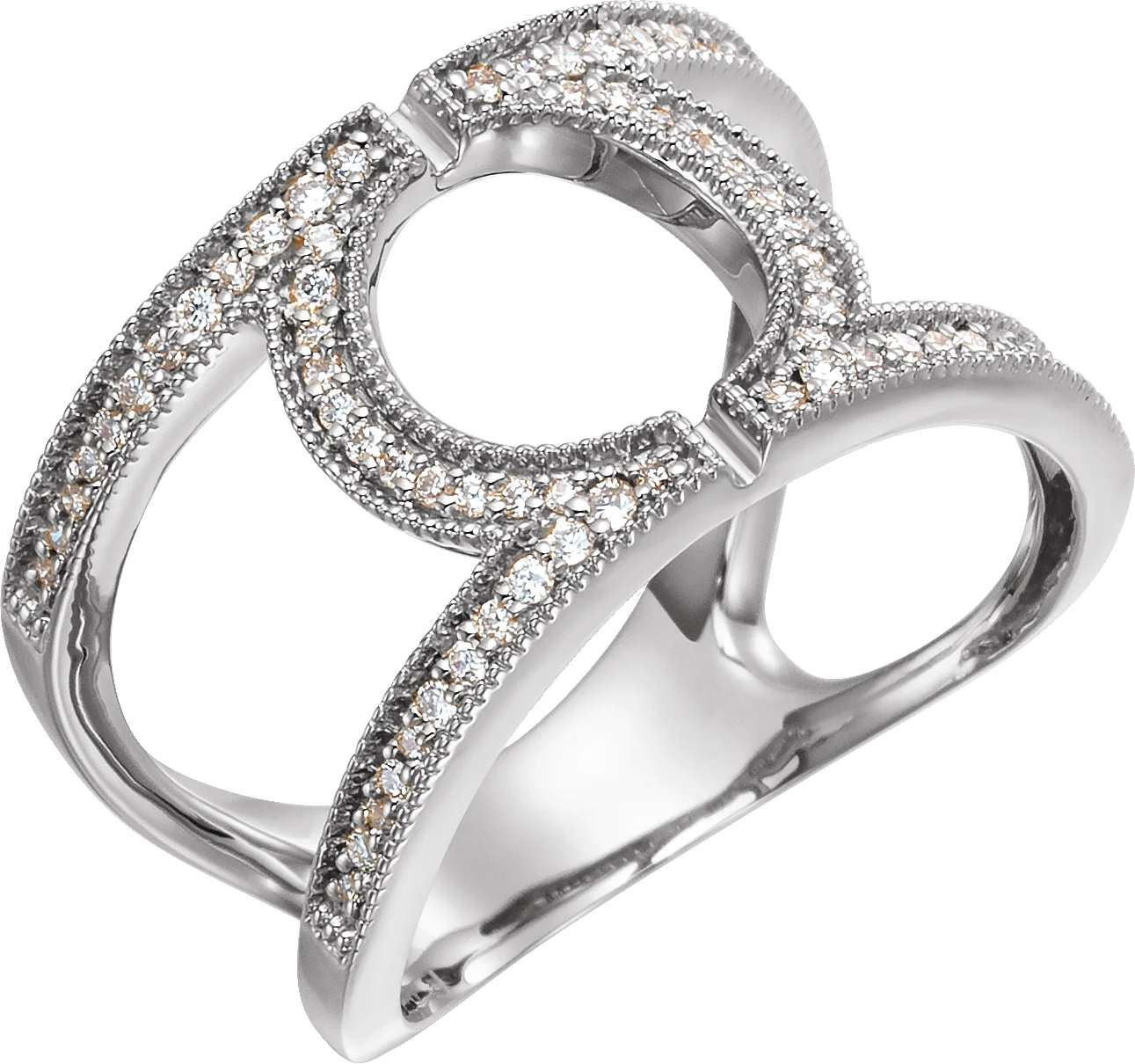 Accented Geometric Ring