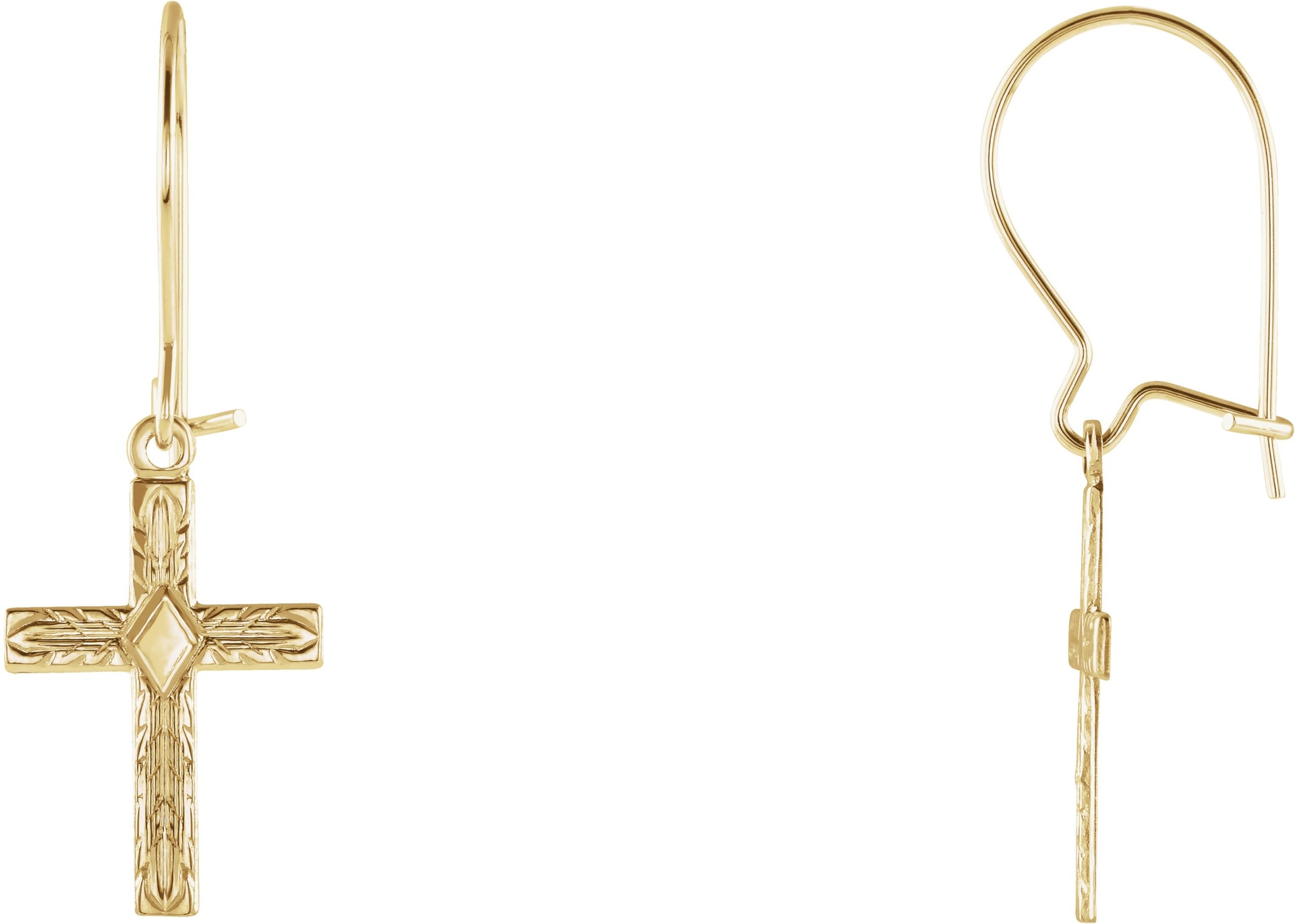 Cross Earrings