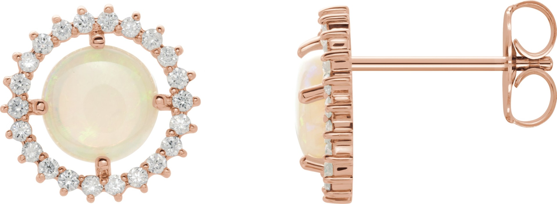 Halo-Style Earrings