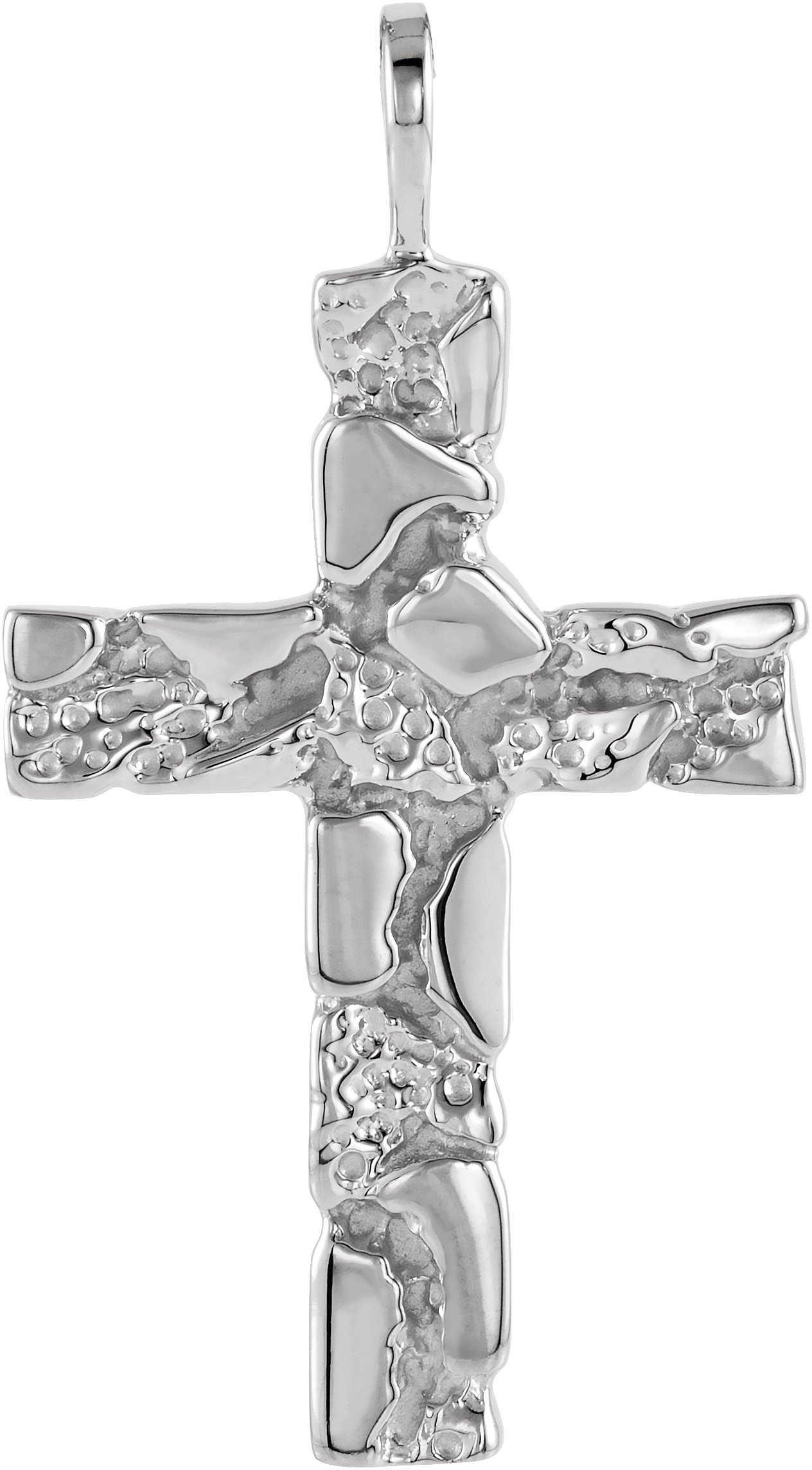 Nugget Cross Pendant