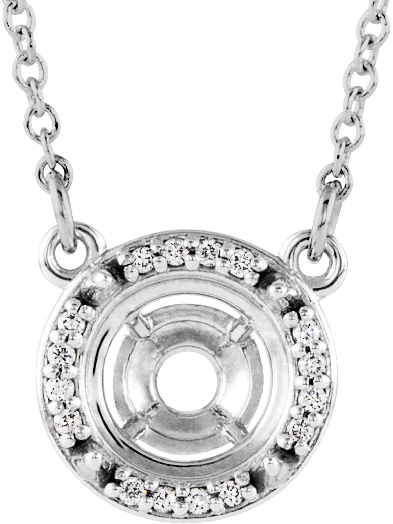 Halo-Style Necklace