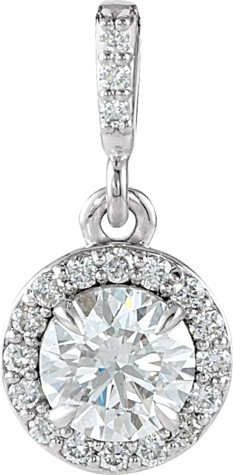 Halo-Style Pendant