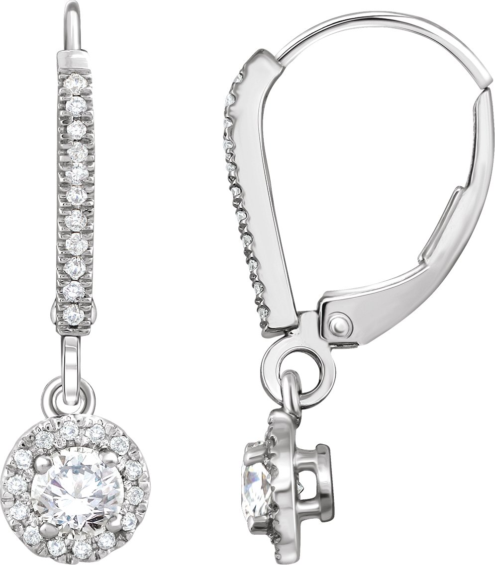 Halo-Style Earrings