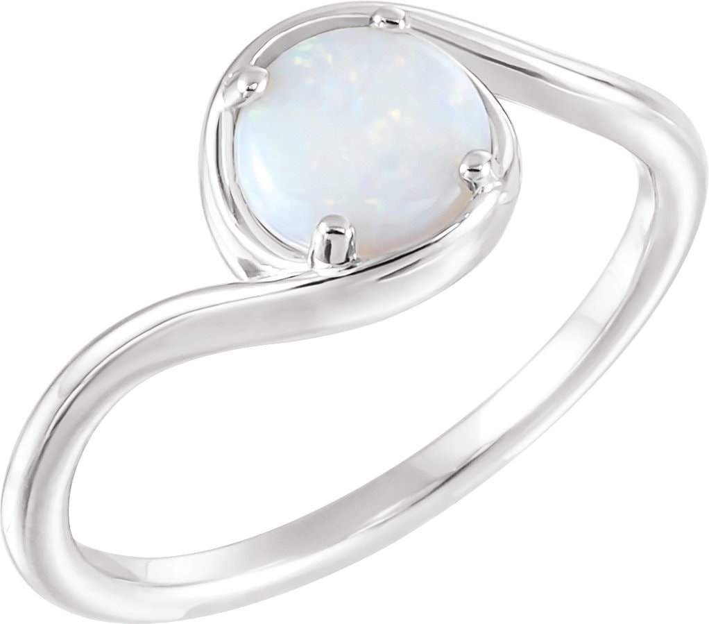 Bypass Cabochon Ring