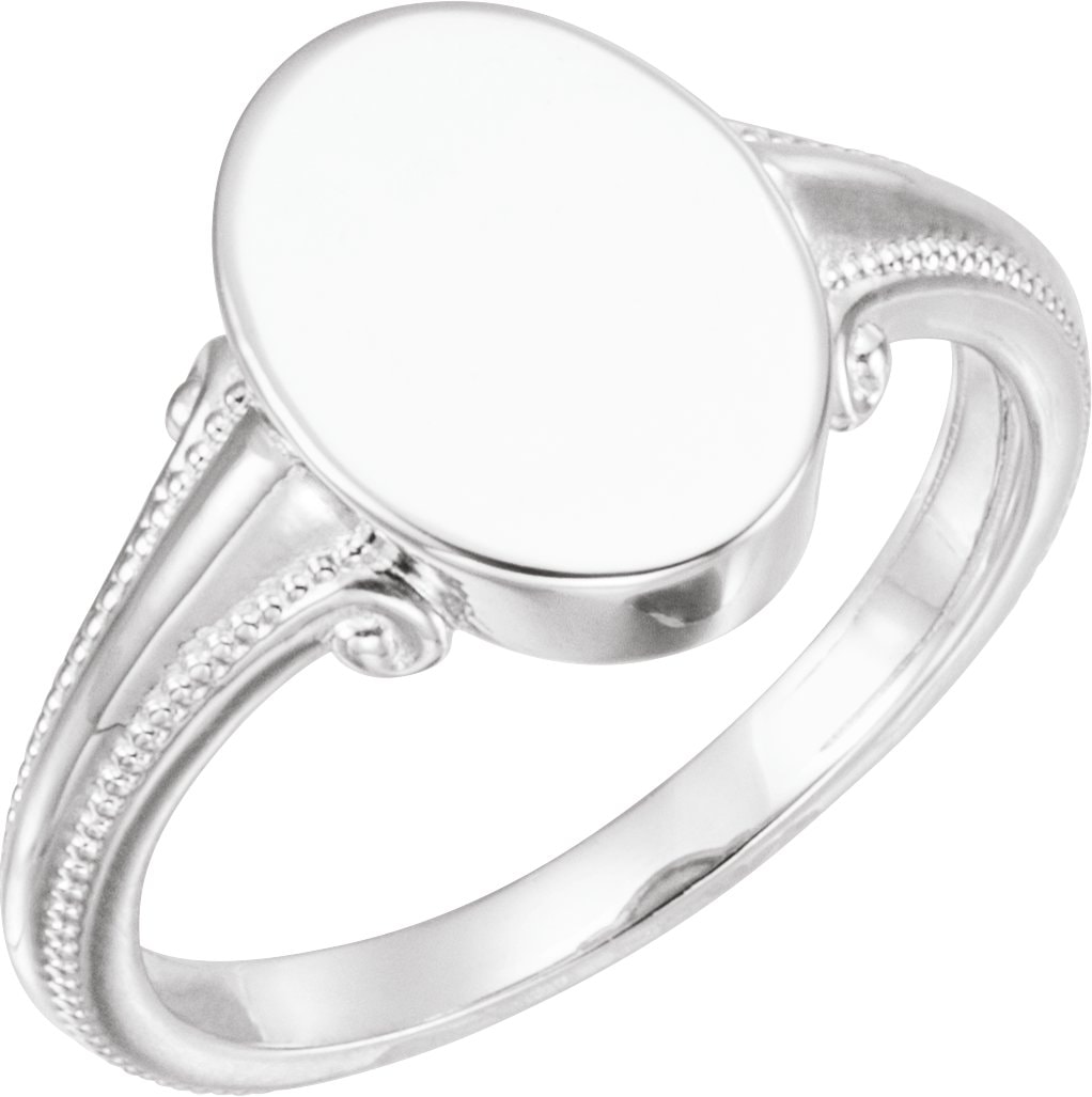 Oval Signet Ring