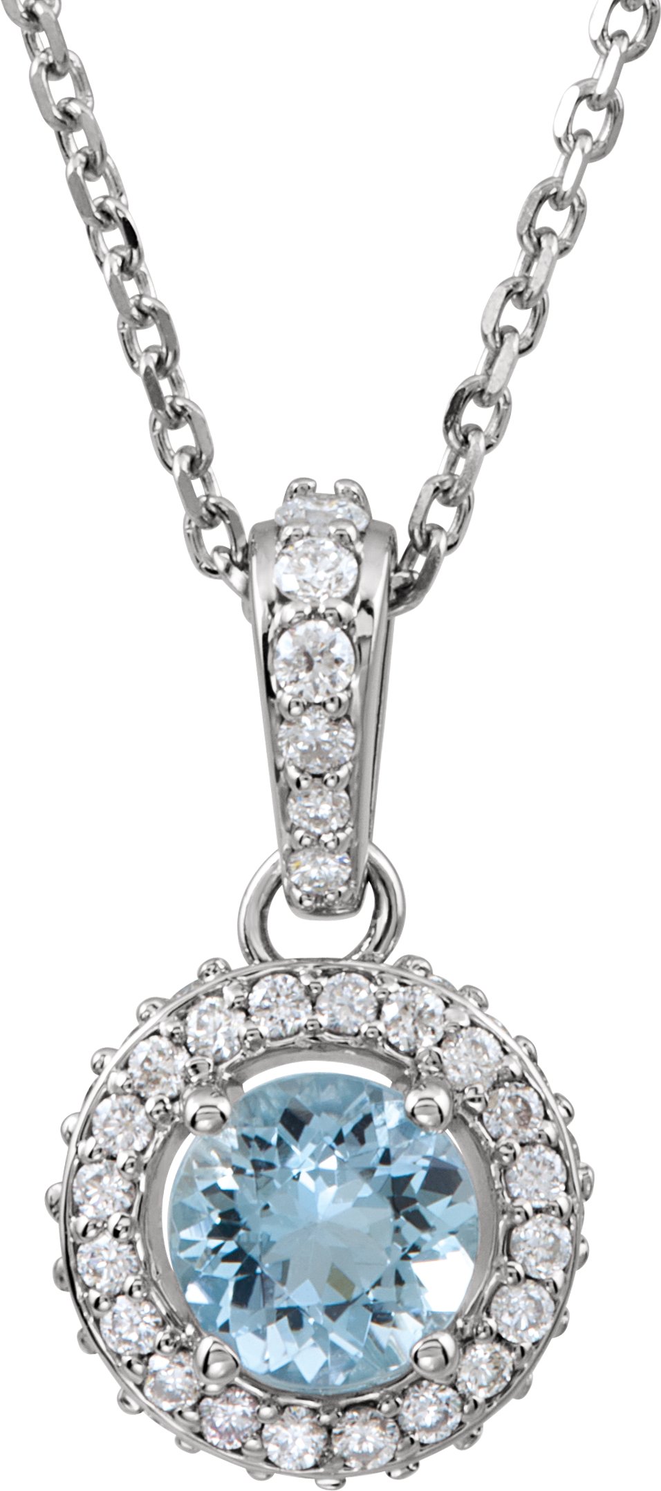 Halo-Style Necklace