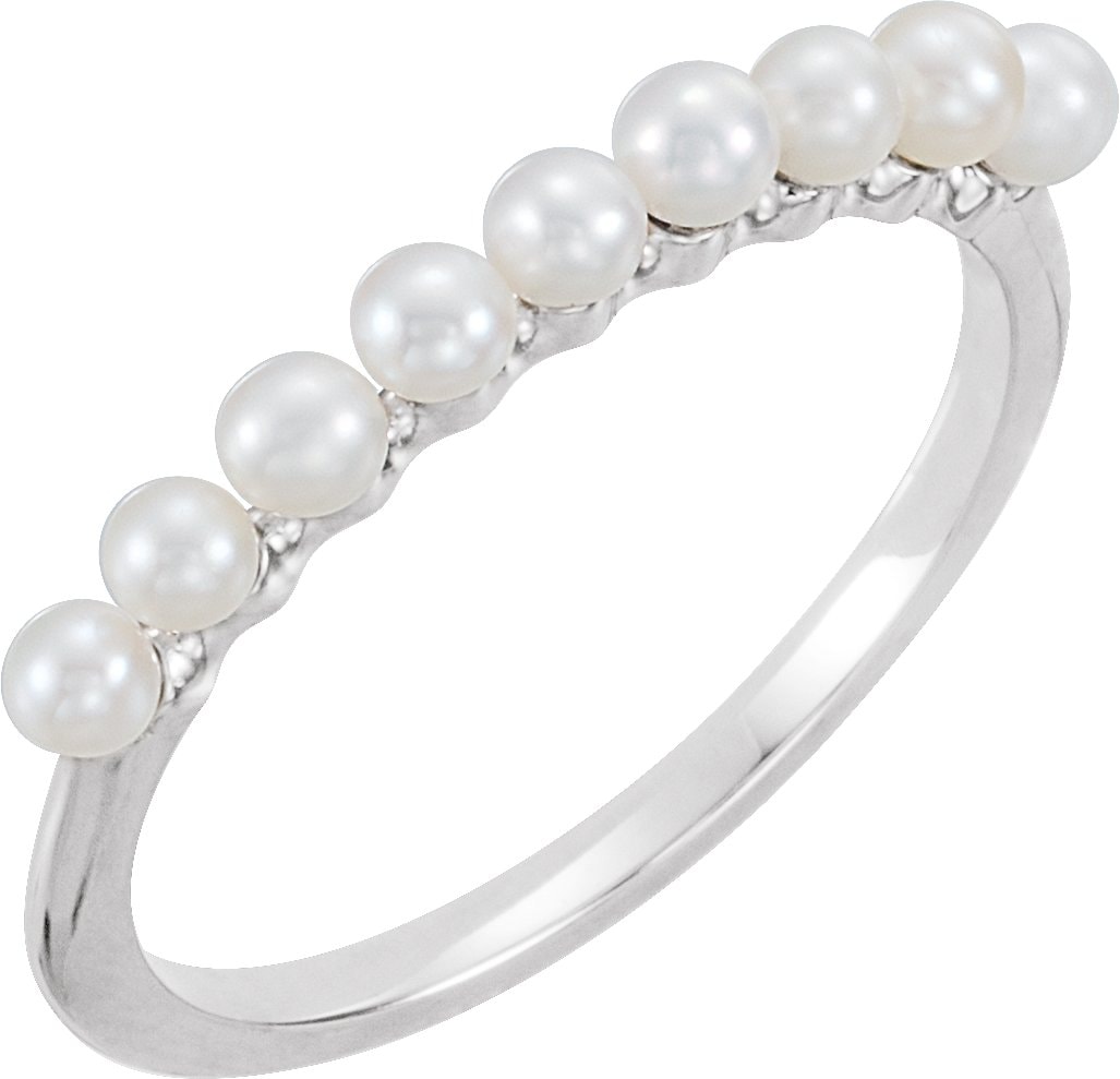 Stackable Pearl Ring