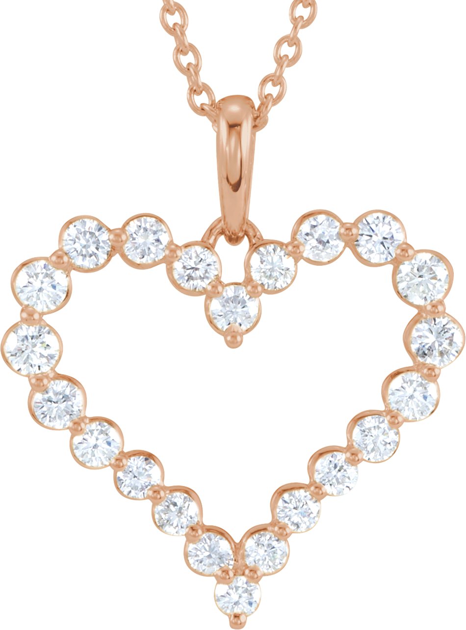 Accented Heart Necklace