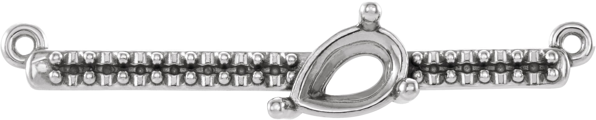 Accented Bar Necklace or Center   