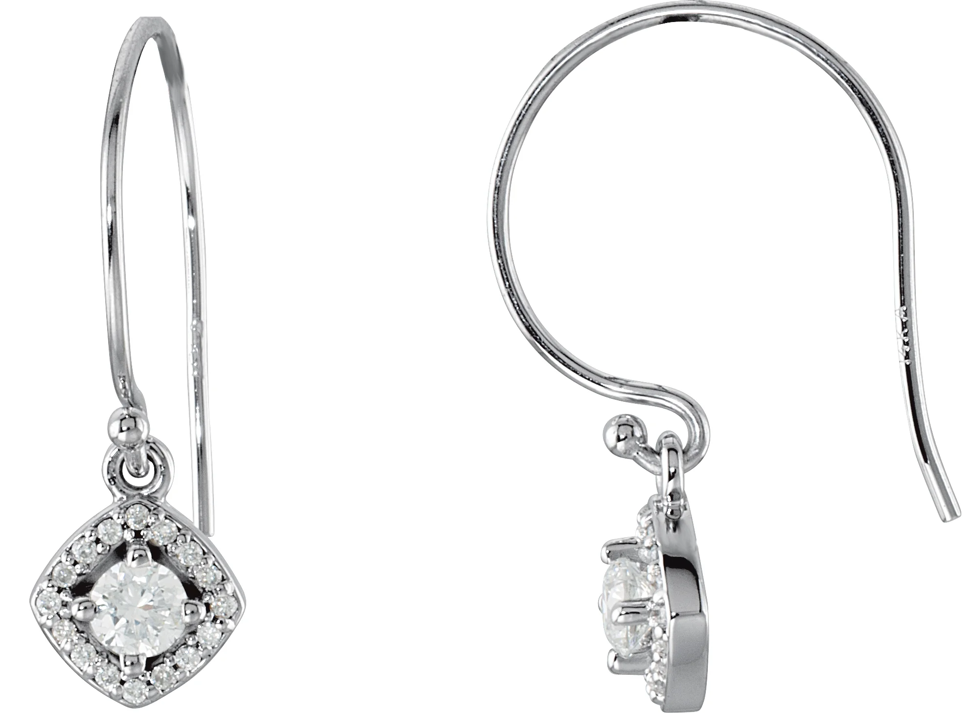 Halo-Style Earrings