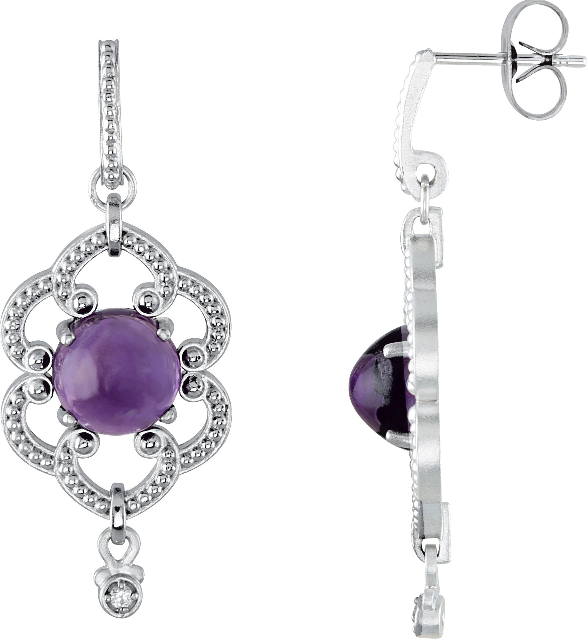 Granulated Earrings