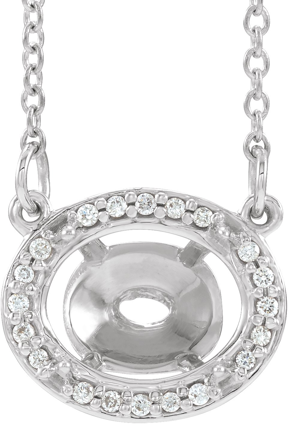 Halo-Style Necklace