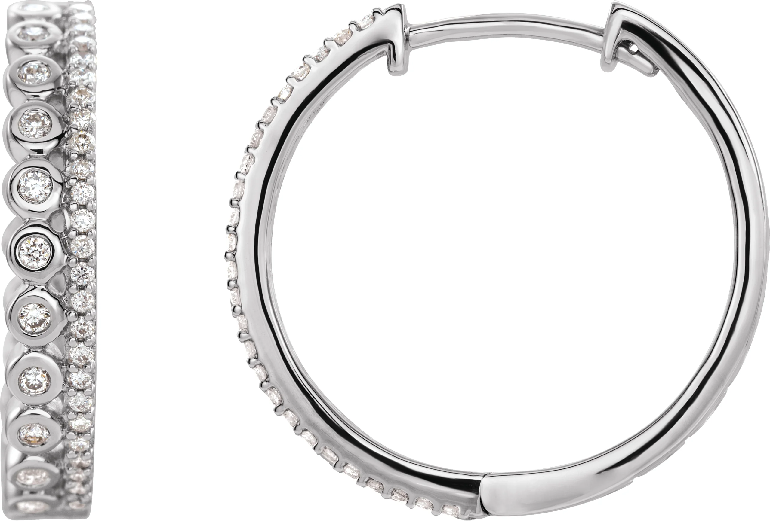Geometric Hoop Earrings