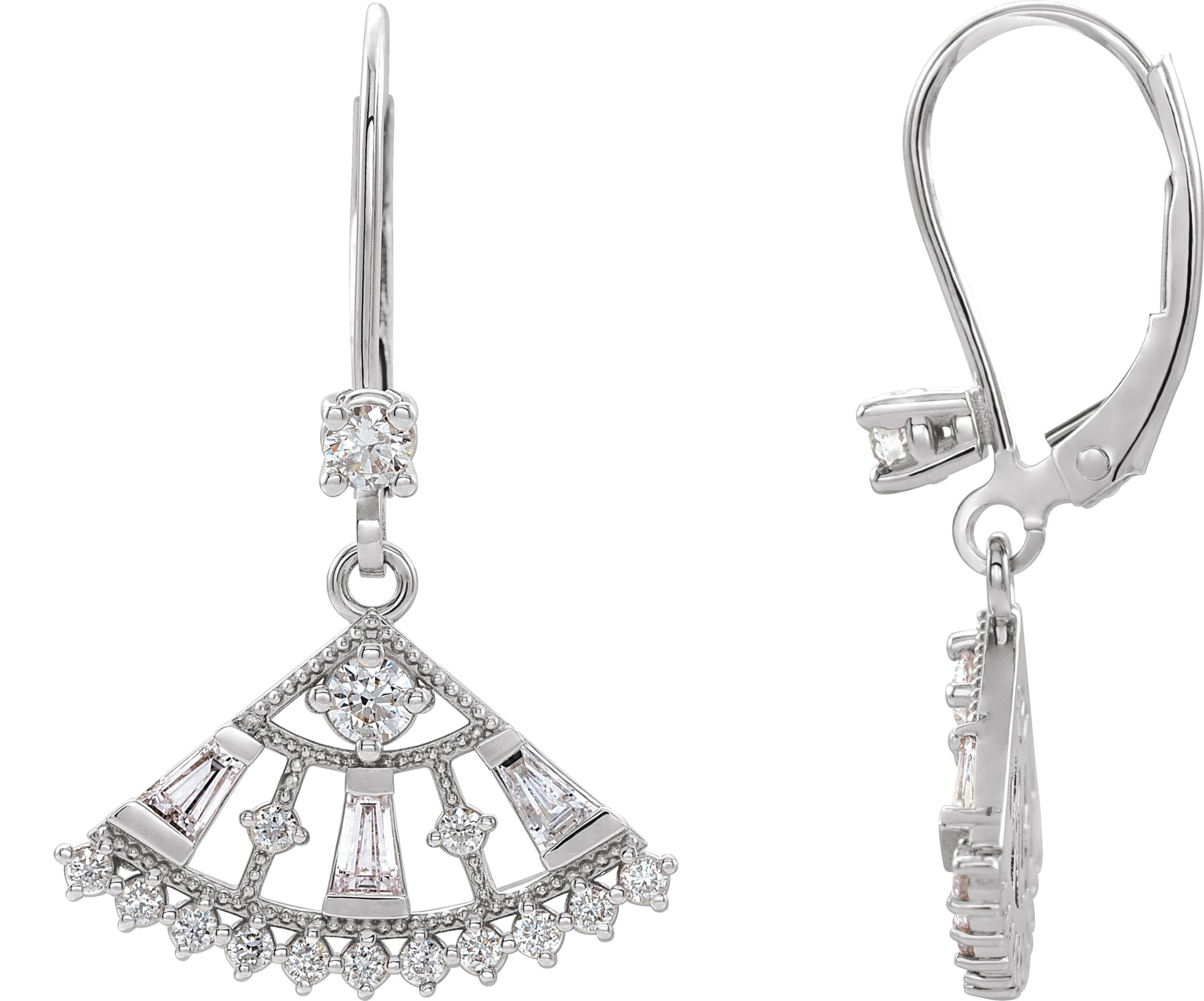 Fan Earrings