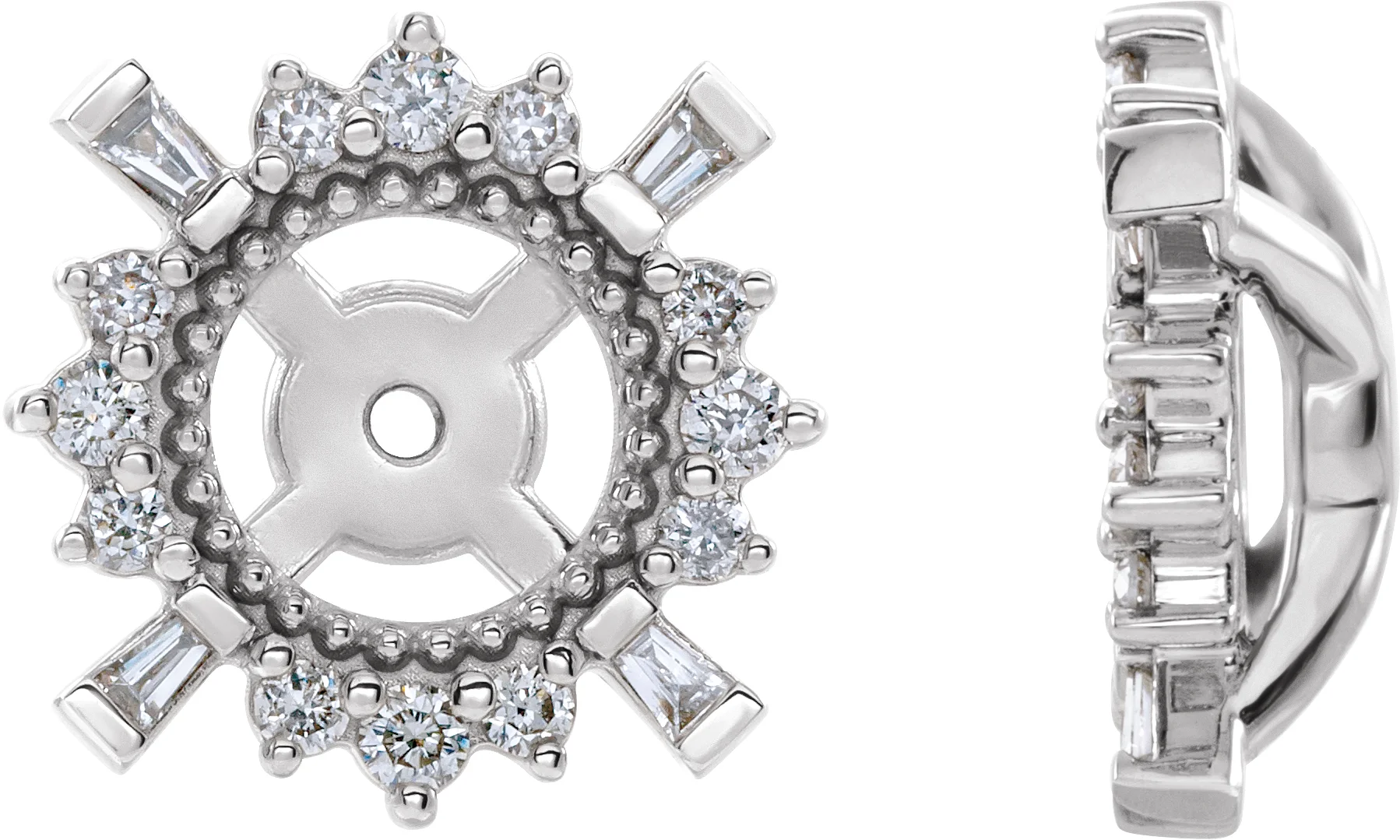 Halo-Style Earrings Jackets