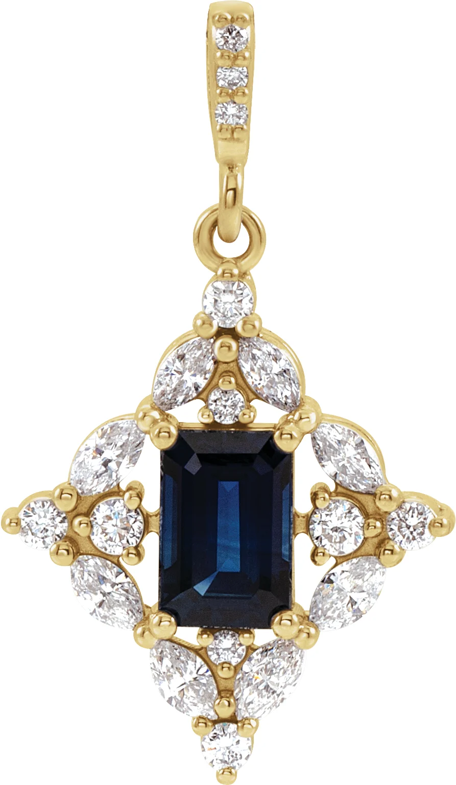 Halo-Style Necklace