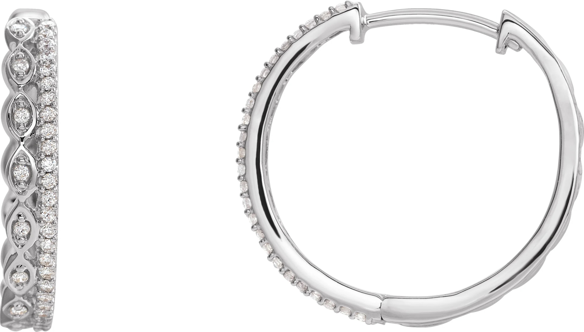 Geometric Hoop Earrings
